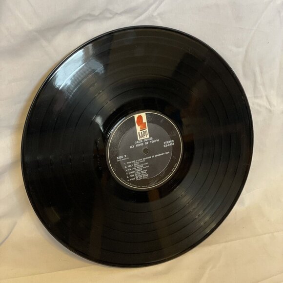 Jack Jones – My Kind Of Town (Vinyl, 1965) Kapp Records KS 3433 VG+ LP Record - Picture 9 of 10